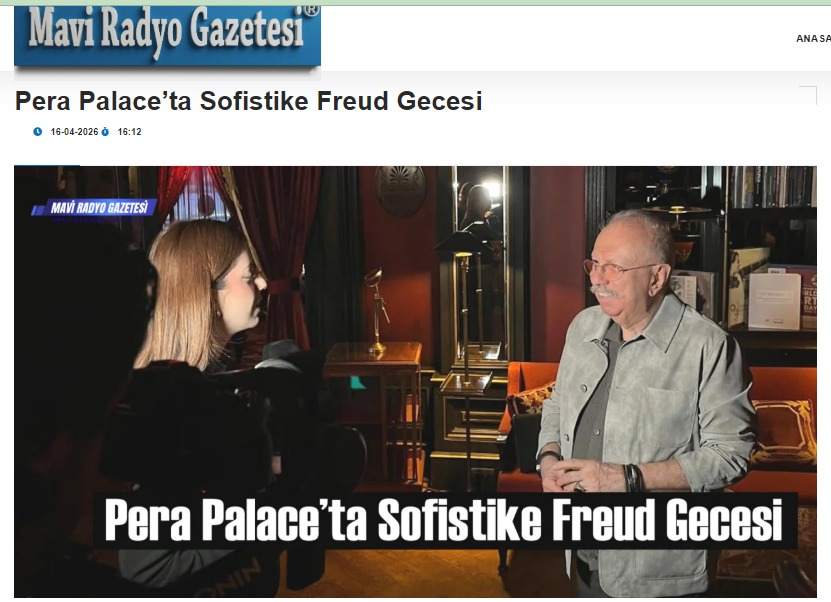 maviradyogazetesi.com – Pera Palace’ta Sofistike Freud Gecesi