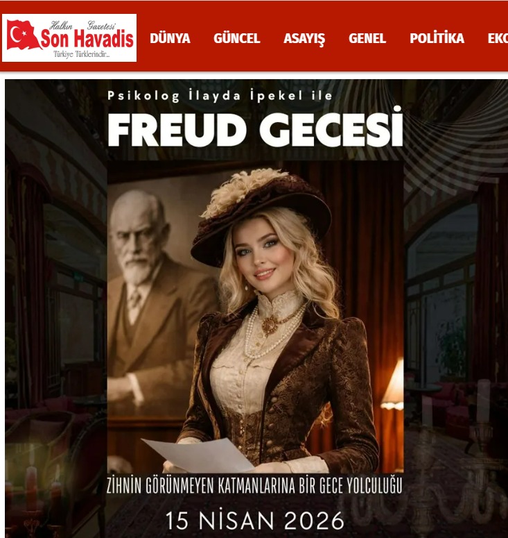 sonhavadis.org – FREUD GECESİ PERA PALACE’TA